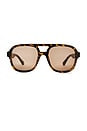 view 1 of 3 GAFAS DE SOL WHIRLPOOL in Chocolate Tort & Tan Tint