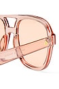 view 3 of 3 LUNETTES DE SOLEIL WHIRLPOOL in Sand & Peach Tint