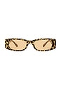 view 1 of 2 X Von Dutch Innocence Sunglasses in Leopard