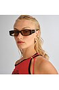view 4 of 7 X Von Dutch Innocence Sunglasses in Chocolate