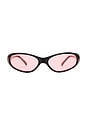 view 1 of 7 X Von Dutch Poison Sunglasses in Black