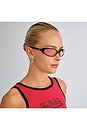 view 7 of 7 X Von Dutch Poison Sunglasses in Black