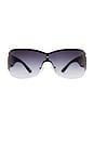 view 1 of 7 GAFAS DE SOL VON DUTCH TABLOID  in Gold & Black