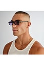 view 8 of 7 Kinetic Sunglass in Black