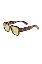view 2 of 3 Pluto Sunglasses in Syrup Tort & Sage Tint