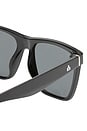 view 3 of 3 Kraz Sunglasses in Black & Smoke Mono Polarized