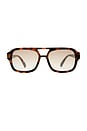 view 1 of 2 Aquarius Sunglasses in Dark Tort & Brown Grad