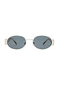 view 1 of 2 Mars Ii Sunglasses in Silver, Pewter, & Smoke Mono