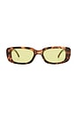 view 1 of 2 Ceres Sunglasses in Dark Tort & Sage Tint