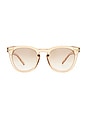 view 1 of 3 Evolution Sunglasses in Chalk & Brown Grad