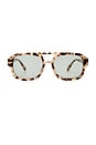view 1 of 2 LUNETTES DE SOLEIL AQUARIUS in Cookie Tort & Smoke Tini