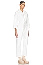 view 2 of 4 Zeta Carpenter Jumpsuit in Vintage White