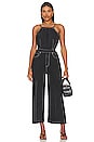 view 1 of 3 Cami Halter Jumpsuit in Black Pearl