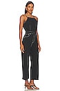 view 2 of 3 Cami Halter Jumpsuit in Black Pearl