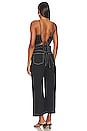 view 3 of 3 Cami Halter Jumpsuit in Black Pearl