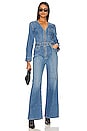 view 1 of 3 Lia Retro Jumpsuit in Super Sonic