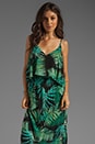 view 1 of 6 Palm Maxi Dress in Blue/Green in Blue & Green