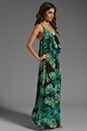view 3 of 6 Palm Maxi Dress in Blue/Green in Blue & Green