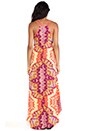 view 3 of 4 ROBE MAXI in Yellow & Orange