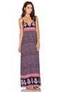view 2 of 3 Pennylane Maxi Dress in Navy & Red