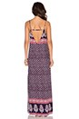 view 3 of 3 Pennylane Maxi Dress in Navy & Red