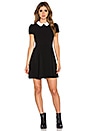 view 4 of 4 Peter Pan Collar Dress in Black