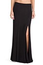 view 1 of 3 FALDA MAXI in Black