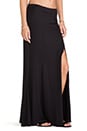 view 2 of 3 FALDA MAXI in Black