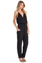 view 2 of 4 Pleated Jumpsuit in Black