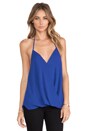 view 1 of 4 Drape Halter Top in Royal Blue