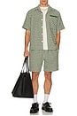 view 6 of 6 Boxy Plaid Short Sleeve Shirt in Multi