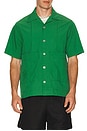 view 5 of 6 Double Pocket Pin Tuck Shirt in Green