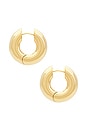 view 2 of 3 Devon Earrings in Gold Plated