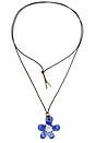 view 1 of 3 Chiki Wrap Necklace in Blue