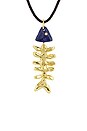 view 2 of 3 Bone Necklace in Gold Plated