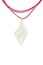 view 2 of 3 Laria Wrap Necklace in Red
