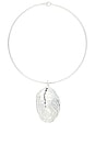 view 1 of 3 Fossil Necklace in Silver Plated