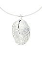 view 2 of 3 Fossil Necklace in Silver Plated
