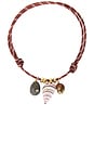 view 1 of 3 COLLAR COLGANTE BAIRRO in Brown