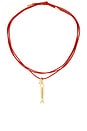 view 1 of 3 COLLIER SPINA in Red