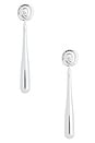 view 1 of 2 Onda Earrings in Silver