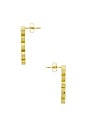 view 2 of 2 Cecilia Earrings in Gold