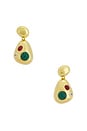view 1 of 2 Analu Earrings in Malachite