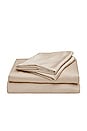 view 1 of 4 King Signature Sateen Sheet Set in Sand