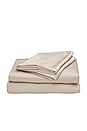 view 1 of 3 Cal King Signature Sateen Sheet Set in Sand
