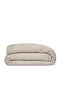 view 1 of 4 King/Cal King Signature Sateen Duvet Cover in Sand