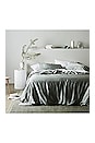 view 4 of 4 Full/Queen Signature Sateen Duvet Cover in Sage