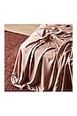 view 3 of 3 King/Cal King Sateen Solid Duvet Cover in Almond