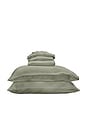 view 1 of 3 ROUPA DE CAMA LUXE CLEANBAMBOO SATEEN + SHEET SET in Fern
