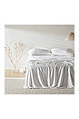 view 3 of 3 King Signature Sateen Pillowcase Set in Cloud